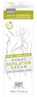 HOT Intimate - intímny depilačný krém so stierkou (100ml)