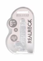 REALROCK - priesvitné realistické dildo - vodočisté (15cm)