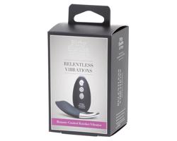 50 odtieňov sivej Relentless - čierny klitorisový vibrátor
