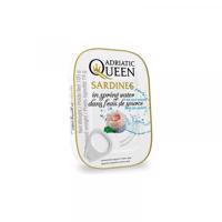 Adriatic Queen - Sardinky v pramenitej vode 105 g