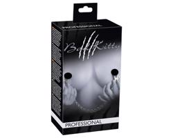 Bad Kitty - nastaviteľný klips s reťazou