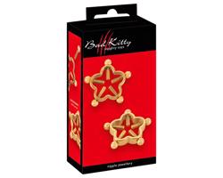 Bad Kitty - zlaté kvetinové ozdoby na bradavky