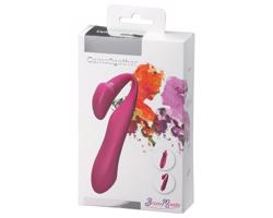 BeauMents Come2gether - nabíjací, vodotesný dvojvibrátor (ružový)