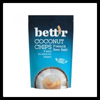 Bett´r -  Kokosové chipsy s morskou soľou 70 g