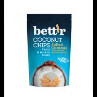 Bett´r -  Kokosové chipsy so slaným karamelom 70 g