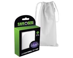 Bezpečný sex - antibakteriálna taška na uskladnenie sexuálnych hračiek (sivá)