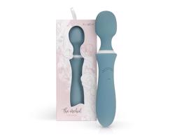 Bloom Orchid - akumulátorová masážna vibračná tyč (tyrkysová)