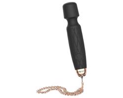 Bodywand Luxe - nabíjací mini masážny vibrátor (čierny)