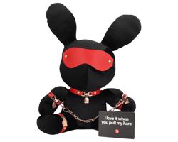 Bondage Králik - BDSM zajko (čierny)