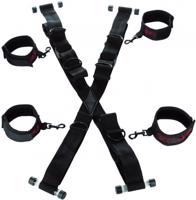 Bondážna súprava s krížom na dvere Tie Me Down