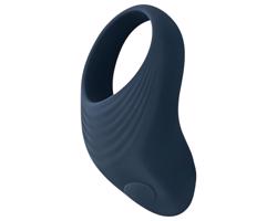 Boners - nabíjateľný vibračný krúžok na penis (sivý)