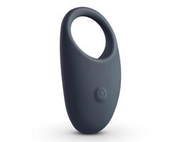 Boners - nabíjateľný, vodotesný vibračný krúžok (šedý)