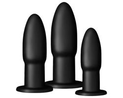 BUTTR Cluster Bomb - anál tréning set (čierny)