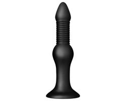 BUTTR Explosive Warhead - análne dildo (čierne)