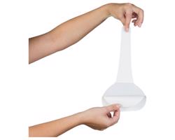 Bye Bra neviditeľná podprsenka A-F - 6 párov nude