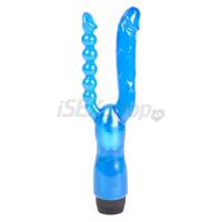 CalExotics Dual Penetrator gélový vibrátor