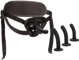 California Exotics Boundless Silicone Pegging Kit Black