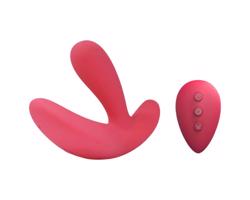 Cotoxo Saddle - diaľkové ovládanie, masér prostaty (červený)