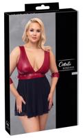 Cottelli Bondage Plus Size - babydoll (červená)