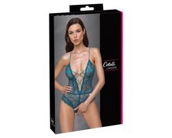 Cottelli - korzetové čipkové, otvorené body (zelené)