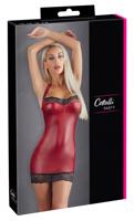 Cottelli - lesklé minišaty (červené)