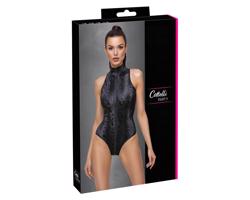 Cottelli Party - čierne body s hadím vzorom