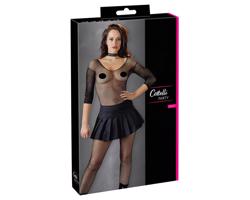 Cottelli - Skladná minisukňa (čierna)