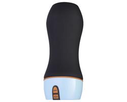 CRUIZR CM06 - nabíjateľný vibrátor s hlasmi (čierno-modrý)