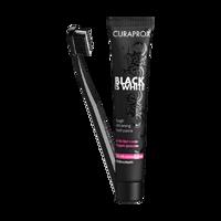 CURAPROX BLACK IS WHITE SET zubná pasta 90 ml. + kefka