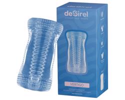Desirel Vertigo – masturbátor s rebrovaným vnútrom (priehľadný)