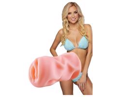 Dievča od vedľa Scarlett - realistická umelá vagína (ružová)