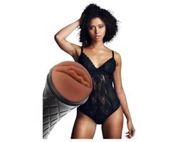 Dievča odvedľa Marly - realistická umelá vagína v puzdre (hnedá)