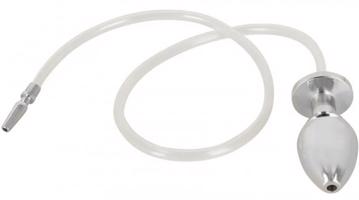 Dilatátor s cievkou a análnym kolíkom Delicate Pissing (9 mm)