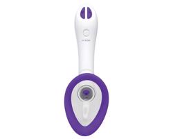 Doc Johnson Intimate - vibračný sací set (fialový)