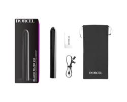 Dorcel Black Muse 2.0 - nabíjací vibrátor (čierny)