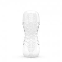 Dorcel Double Oo - masturbátor (priesvitný)