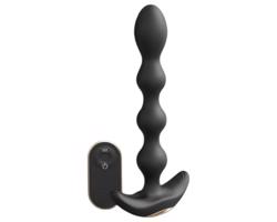 Dorcel Flexi Balls - nabíjací, rádiový análny vibrátor (čierny)