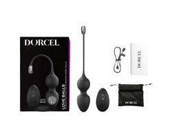 Dorcel Love Balls - Magnetická duo gulička (čierna)