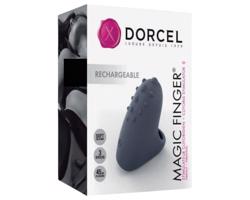 Dorcel Magic Finger - nabíjateľný prstový vibrátor (šedý)