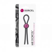 Dorcel Mr. Dorcel - nastaviteľný krúžok na penis (sivý)
