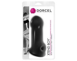 Dorcel Xtend Boy - silikónový penisový návlek (čierny)