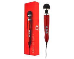 Doxy Die Cast 3 - elektrický masážny vibrátor (červený)