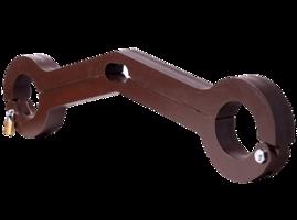 Drevený drvič semenníkov s putami Humbler Lock