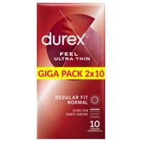 Durex Feel Ultra Thin - ultra realistický kondóm (2x10 ks)