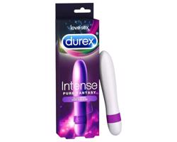 Durex Intense Pure Fantasy - biely tyčový vibrátor