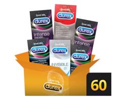 Durex Premium - balík kondómov pre extra potešenie (6x10 ks)