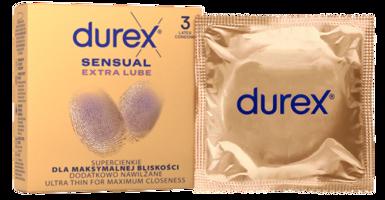 DUREX Sensual Extra Lube 3 pcs