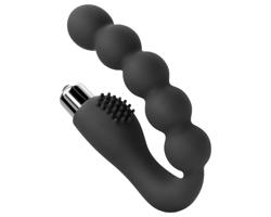 EasyToys - análny vibrátor (čierny)