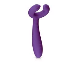 Easytoys Couple - nabíjateľný, vodotesný párový vibrátor (fialový)