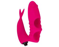 Easytoys Finger - 2v1 vibračný prst (ružový)